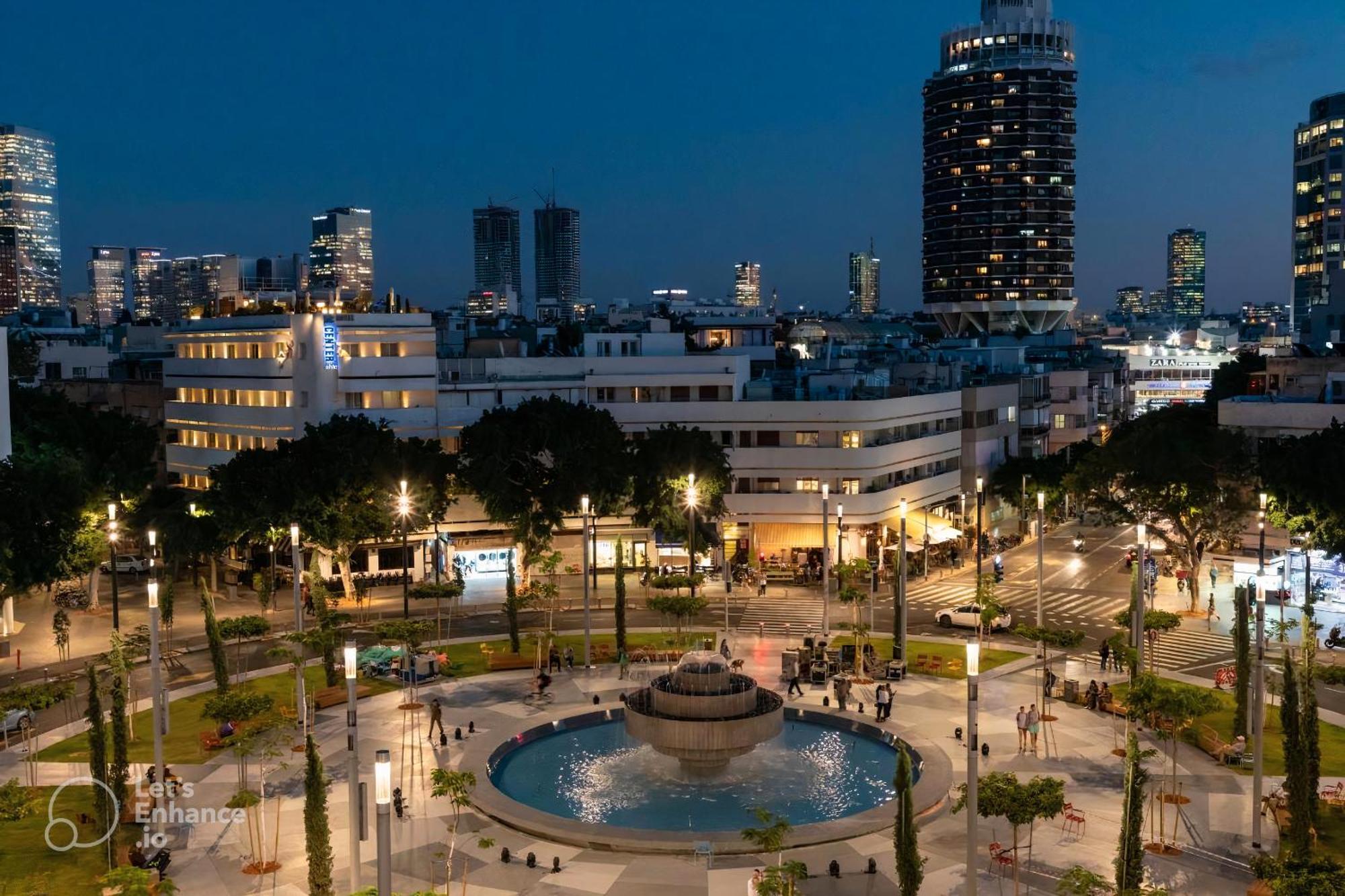 Dizengoff Square Boutique - Aparthotel 텔아비브 외부 사진